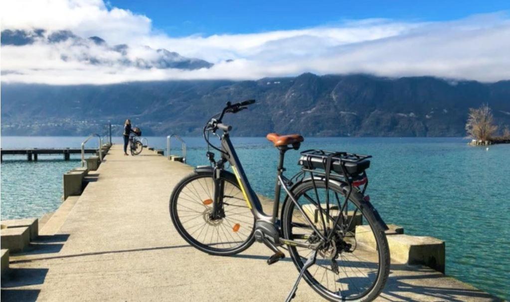Lac Annecy Plage Privee, Duplex Baie Des Voiles Duingt Dış mekan fotoğraf